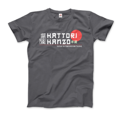 Hattori Hanzo, Sushi and Swordsmithing from Kill Bill t-shirt