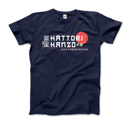 Hattori Hanzo, Sushi and Swordsmithing from Kill Bill t-shirt