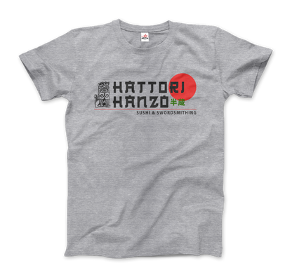 Hattori Hanzo, Sushi and Swordsmithing from Kill Bill t-shirt