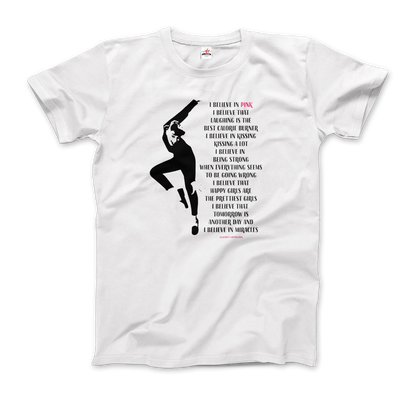 I Believe in Pink Quote t-shirt-0